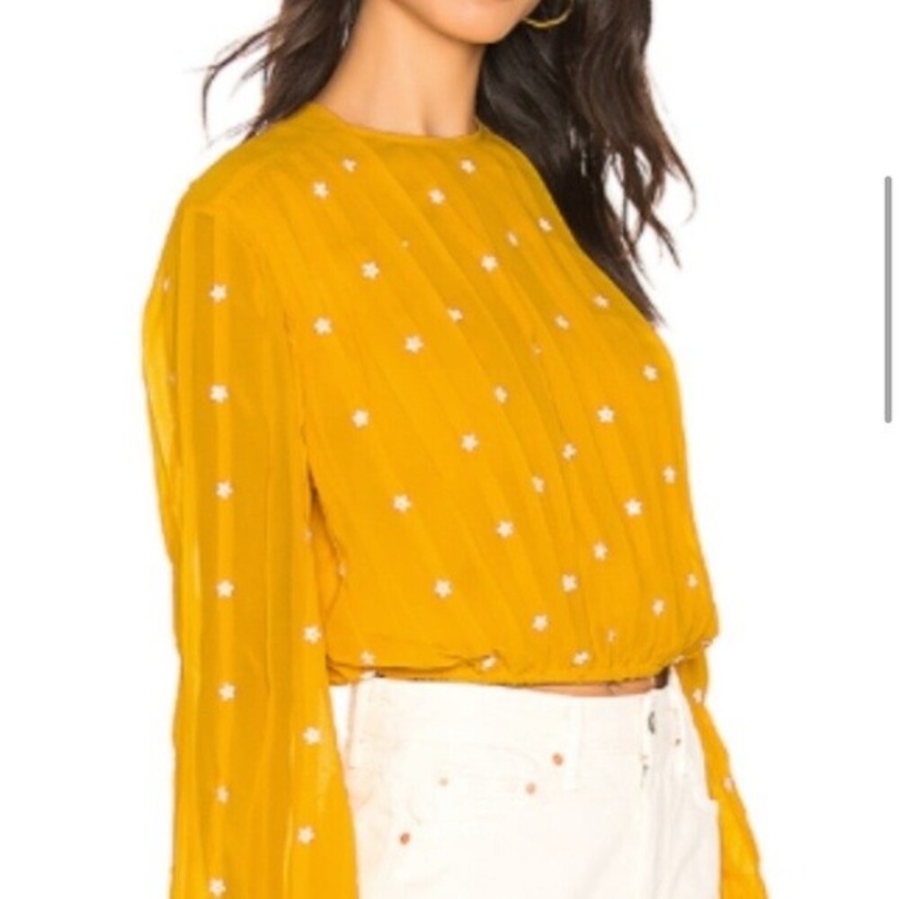 NWT Beach Riot Sequin Flower Maddy Top‎ - XS